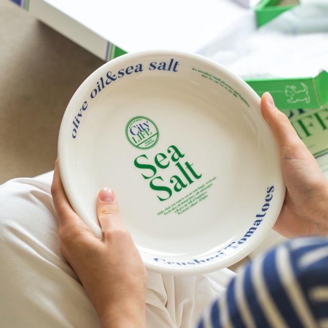 [ weekend 6 ] シティボウル Sea Salt（アイボリー）