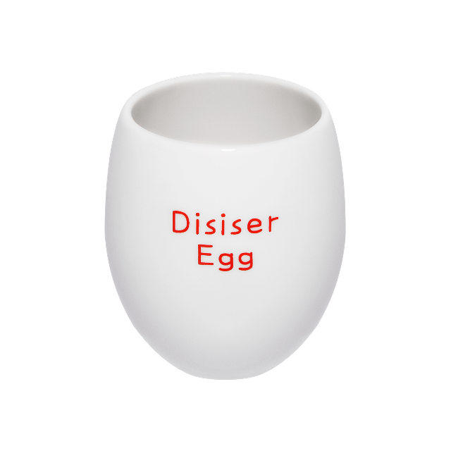 Disiser Egg (White 2pcs) ソジュコップ
