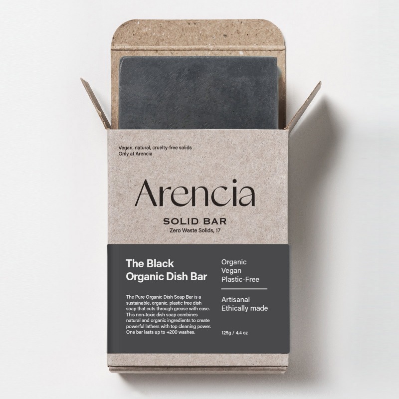 Arencia（アレンシア）ブラック・オーガニック・ディッシュソープ
