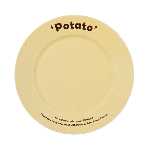 Potato Farm 円形プレート